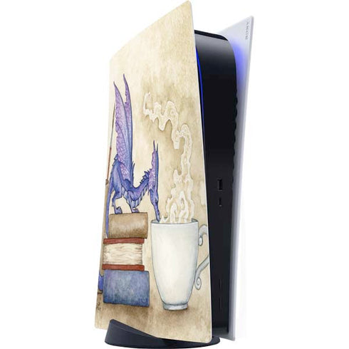 Amy Brown Whats in Here Coffee Dragon PS5 Digital Edition Console Skin